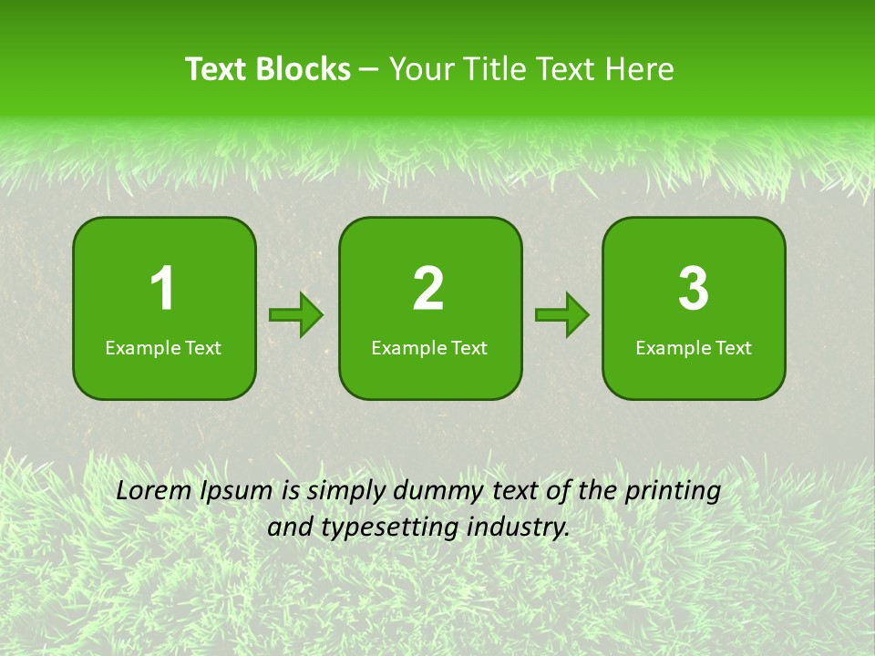 Summer Healthy Grow PowerPoint Template