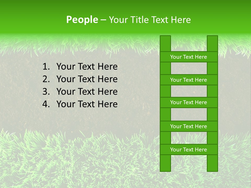 Summer Healthy Grow PowerPoint Template
