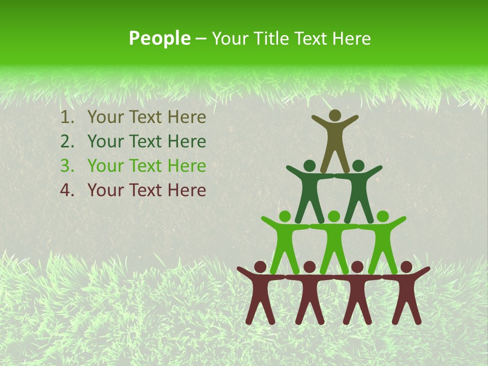 Summer Healthy Grow PowerPoint Template