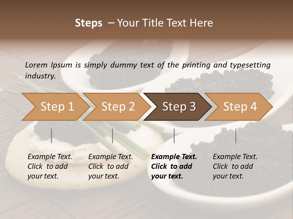 Culture Meal Close Up PowerPoint Template