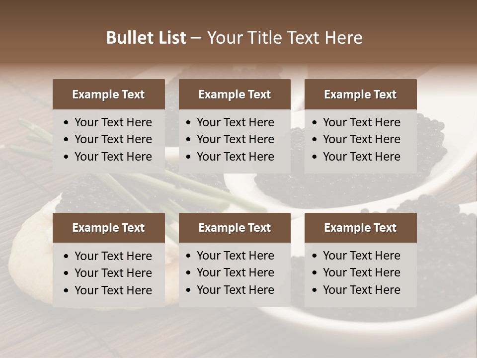 Culture Meal Close Up PowerPoint Template