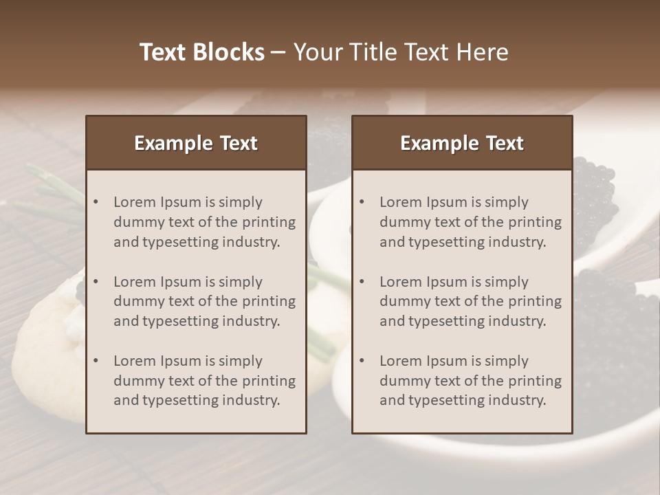 Culture Meal Close Up PowerPoint Template