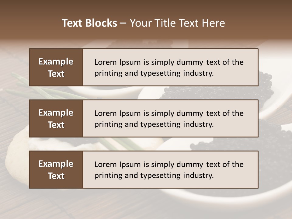 Culture Meal Close Up PowerPoint Template
