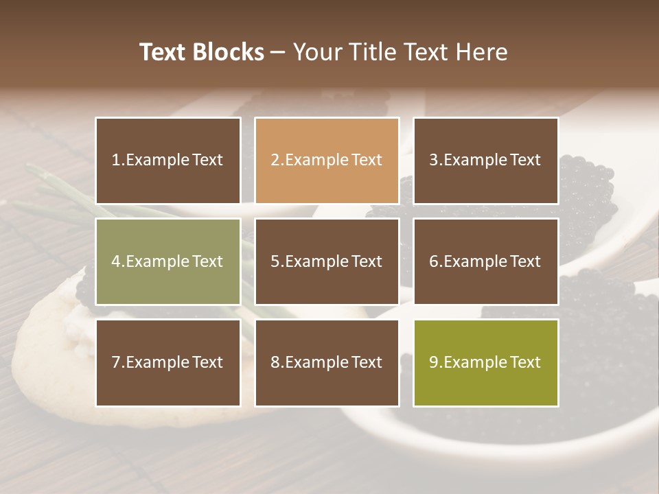 Culture Meal Close Up PowerPoint Template