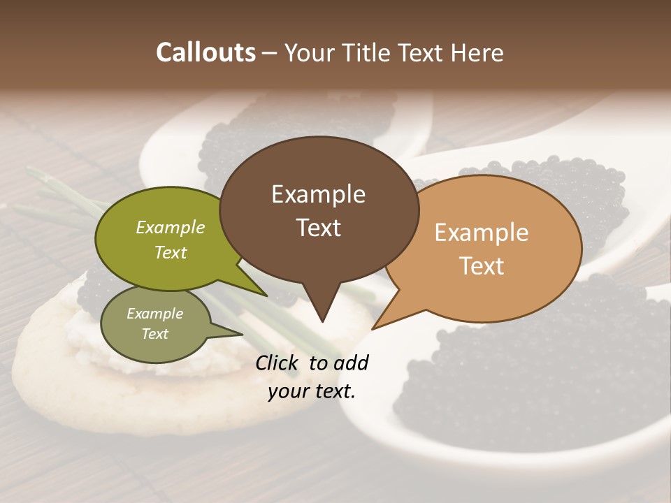 Culture Meal Close Up PowerPoint Template