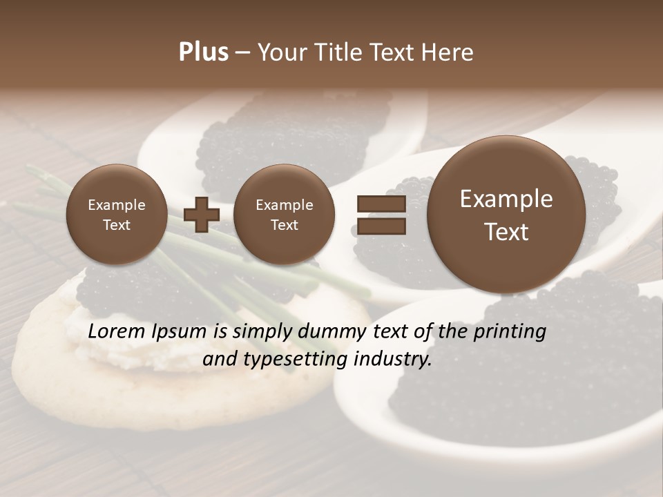 Culture Meal Close Up PowerPoint Template