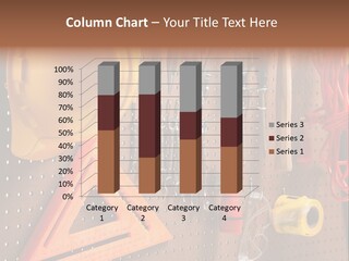 Hammer Tape Measure Saw PowerPoint Template