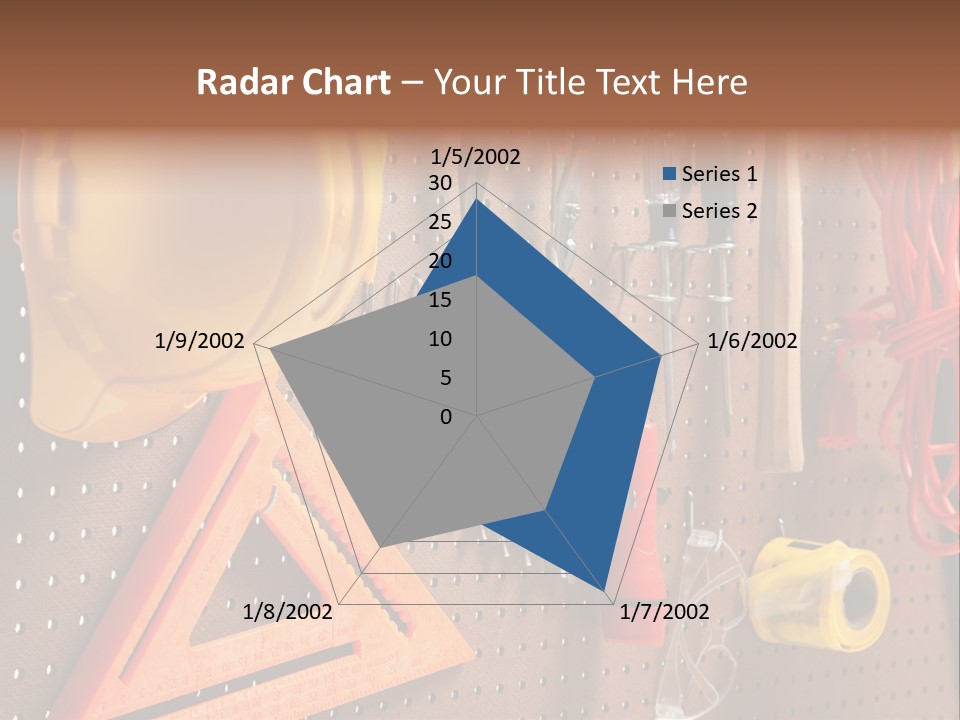 Hammer Tape Measure Saw PowerPoint Template