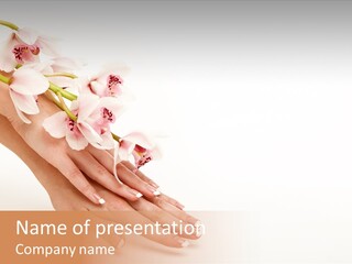 Floral French Feminine PowerPoint Template