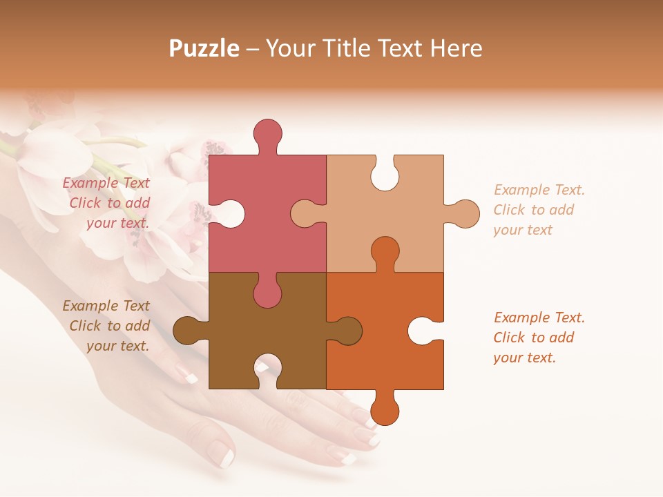 Floral French Feminine PowerPoint Template