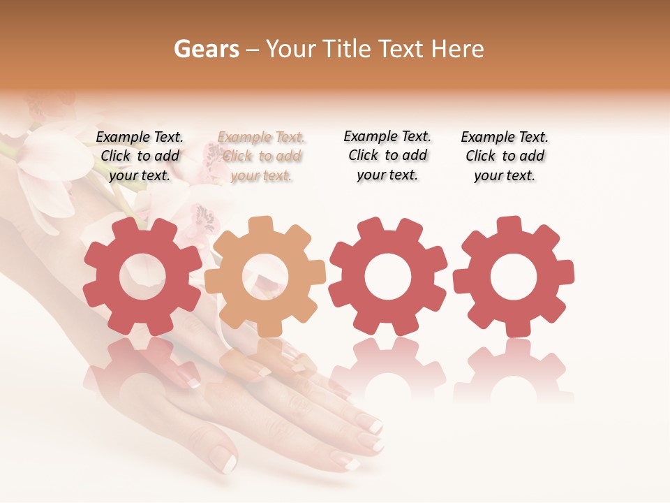 Floral French Feminine PowerPoint Template