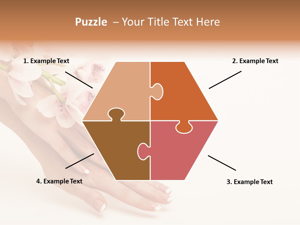 Elegant Blurred Spa PowerPoint Template