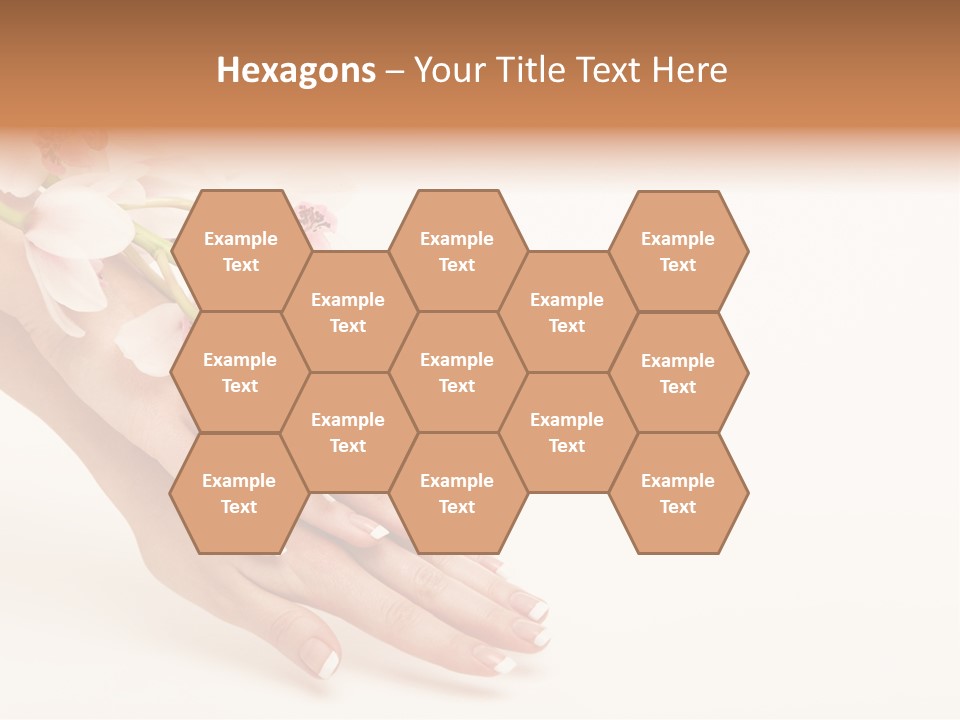 Elegant Blurred Spa PowerPoint Template