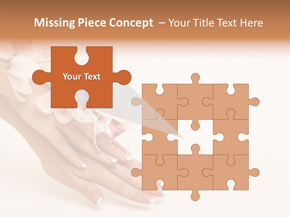 Elegant Blurred Spa PowerPoint Template