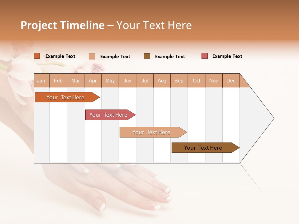 Elegant Blurred Spa PowerPoint Template