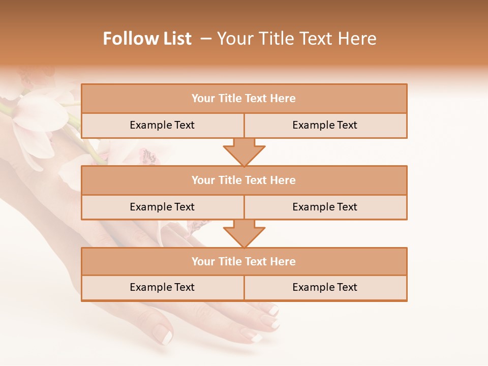 Elegant Blurred Spa PowerPoint Template