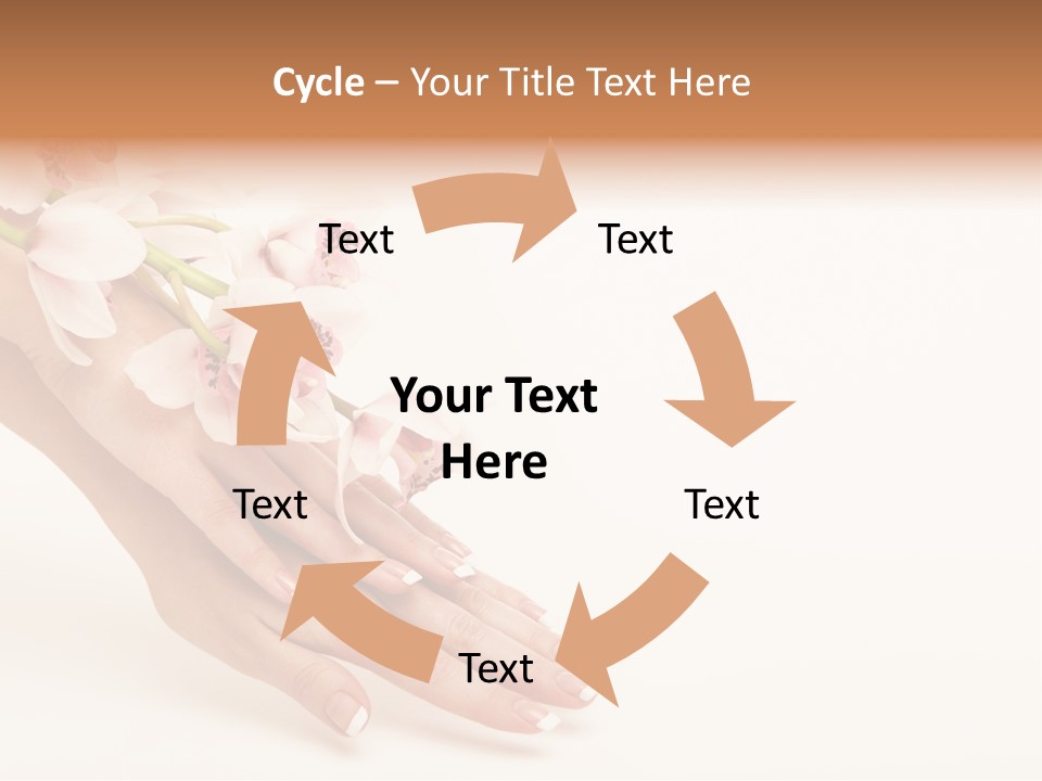 Elegant Blurred Spa PowerPoint Template