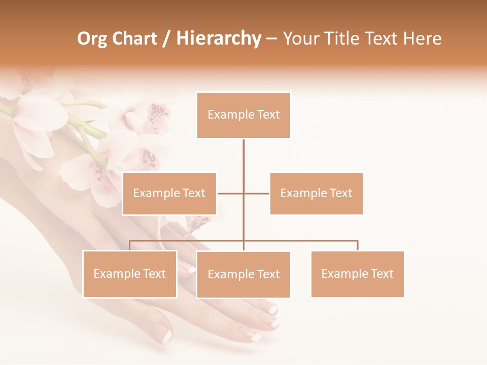 Elegant Blurred Spa PowerPoint Template