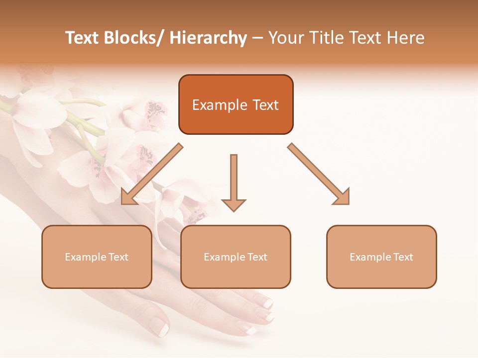 Elegant Blurred Spa PowerPoint Template