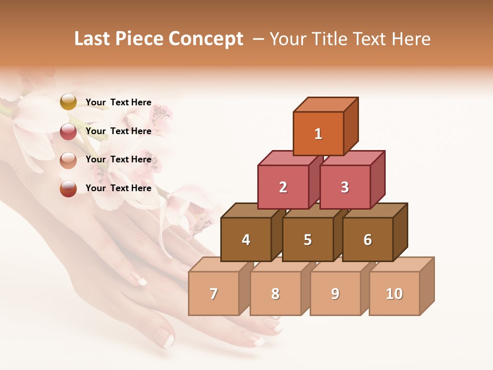 Elegant Blurred Spa PowerPoint Template