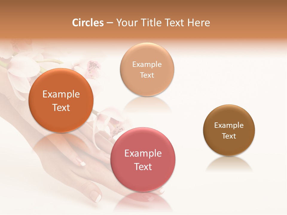 Elegant Blurred Spa PowerPoint Template