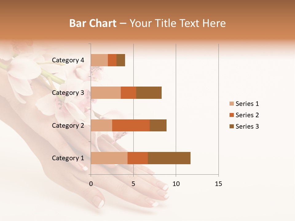 Elegant Blurred Spa PowerPoint Template