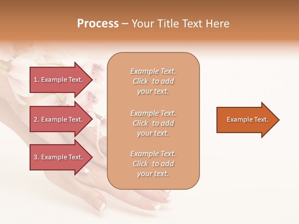 Elegant Blurred Spa PowerPoint Template