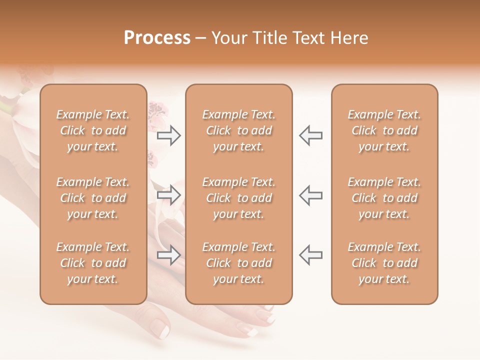 Elegant Blurred Spa PowerPoint Template