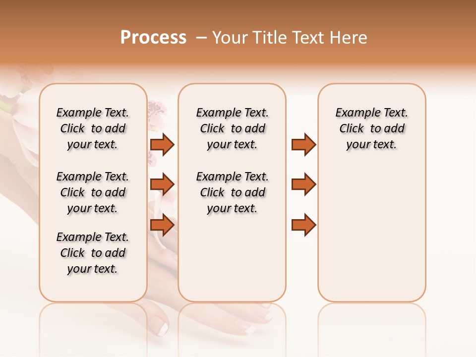 Elegant Blurred Spa PowerPoint Template