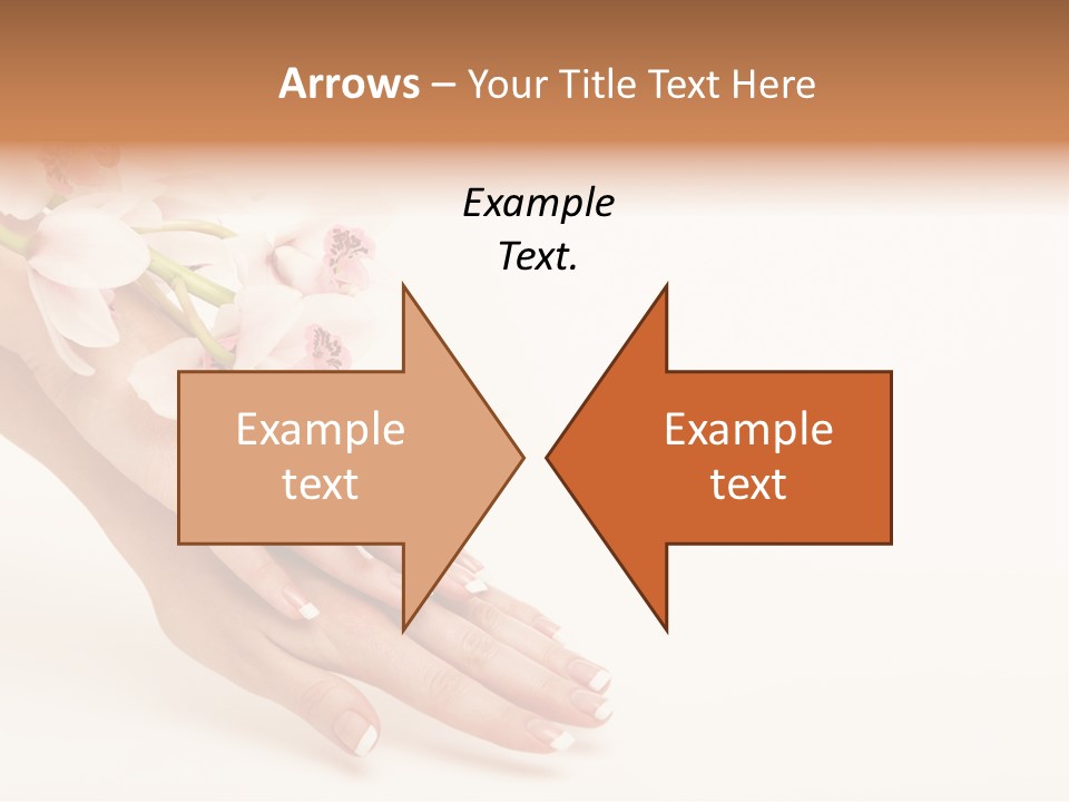 Elegant Blurred Spa PowerPoint Template