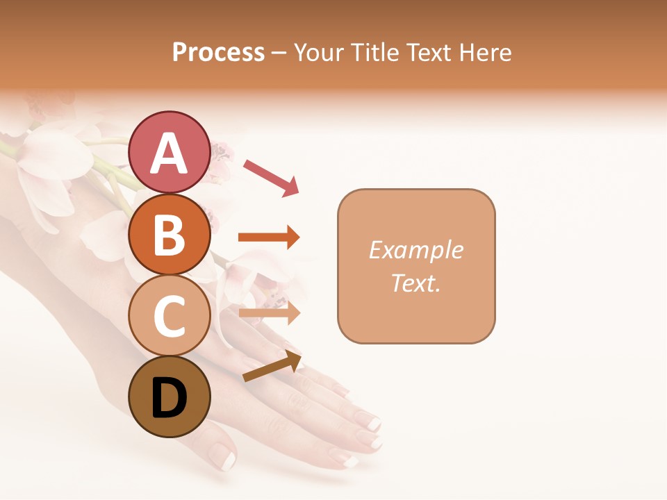 Elegant Blurred Spa PowerPoint Template