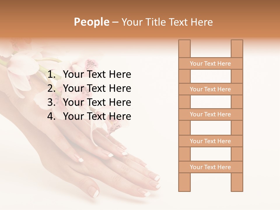 Elegant Blurred Spa PowerPoint Template