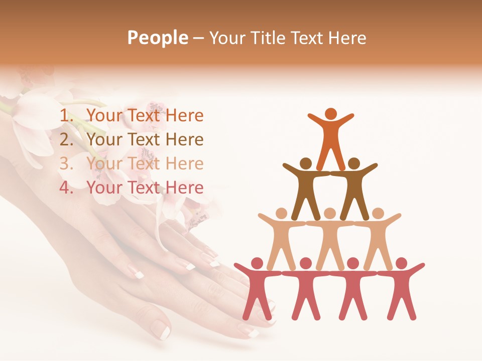 Elegant Blurred Spa PowerPoint Template