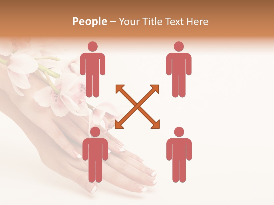 Elegant Blurred Spa PowerPoint Template