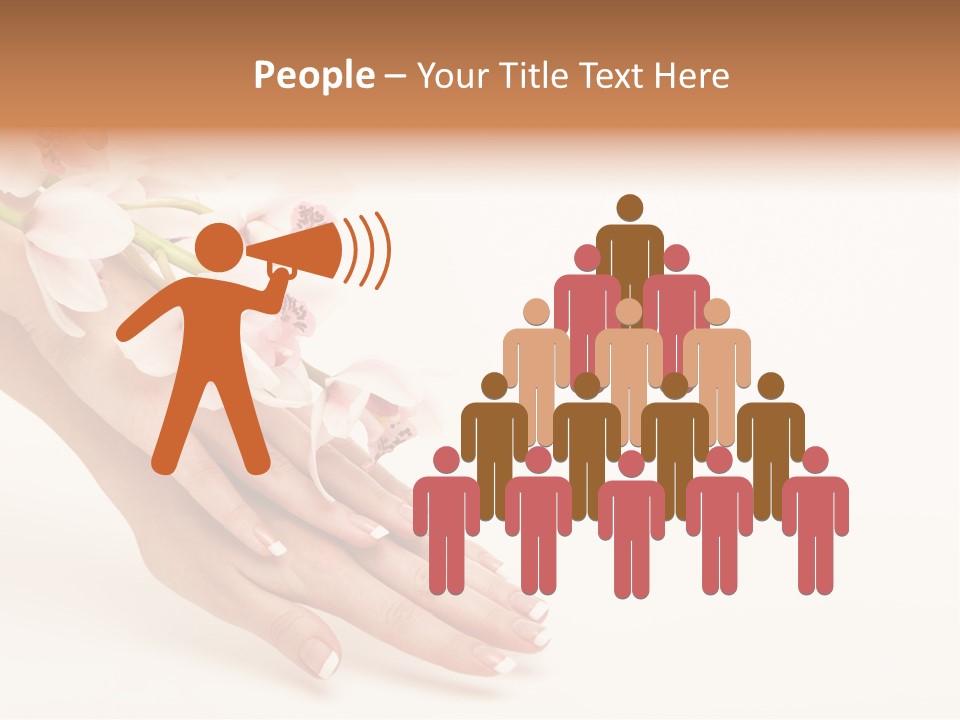 Elegant Blurred Spa PowerPoint Template