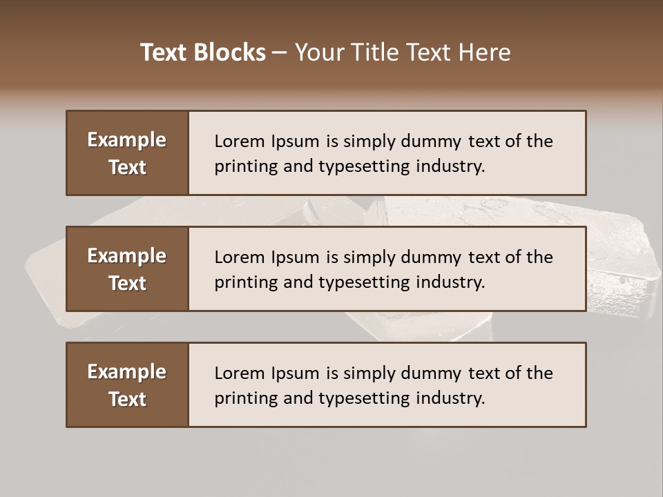 Exclusive Troy Ounce Fine PowerPoint Template