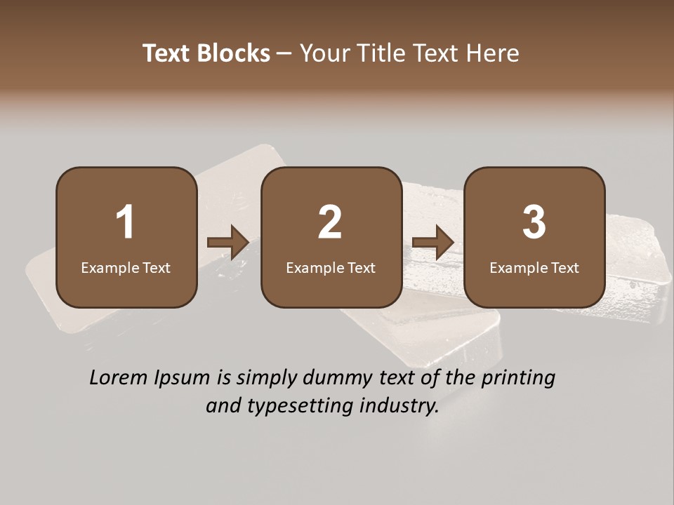 Exclusive Troy Ounce Fine PowerPoint Template