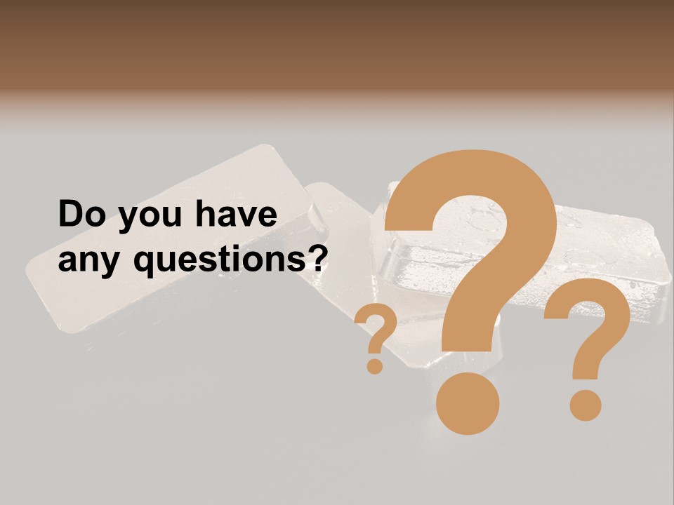 Exclusive Troy Ounce Fine PowerPoint Template