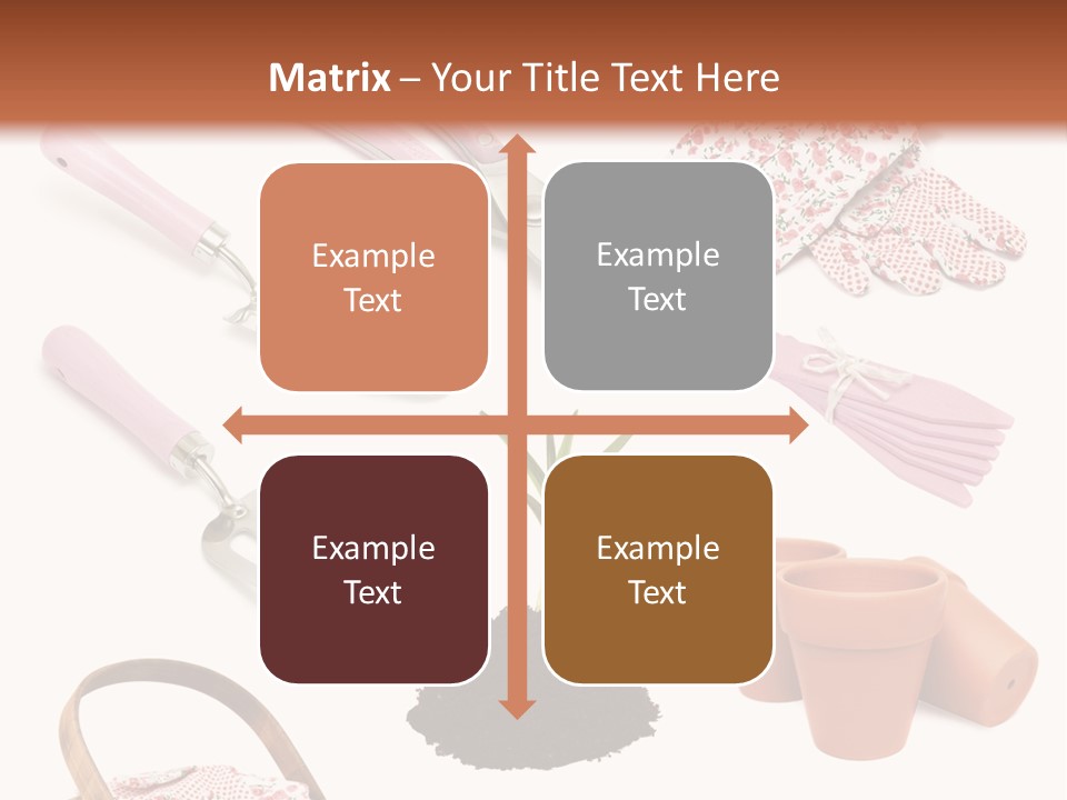 New Pots Compost PowerPoint Template