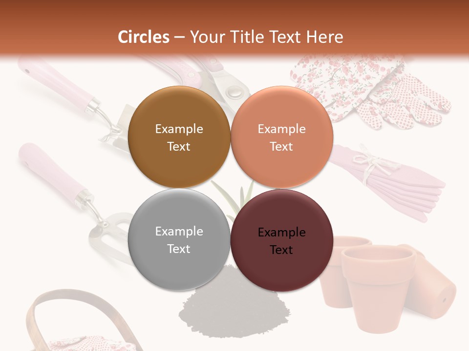 New Pots Compost PowerPoint Template