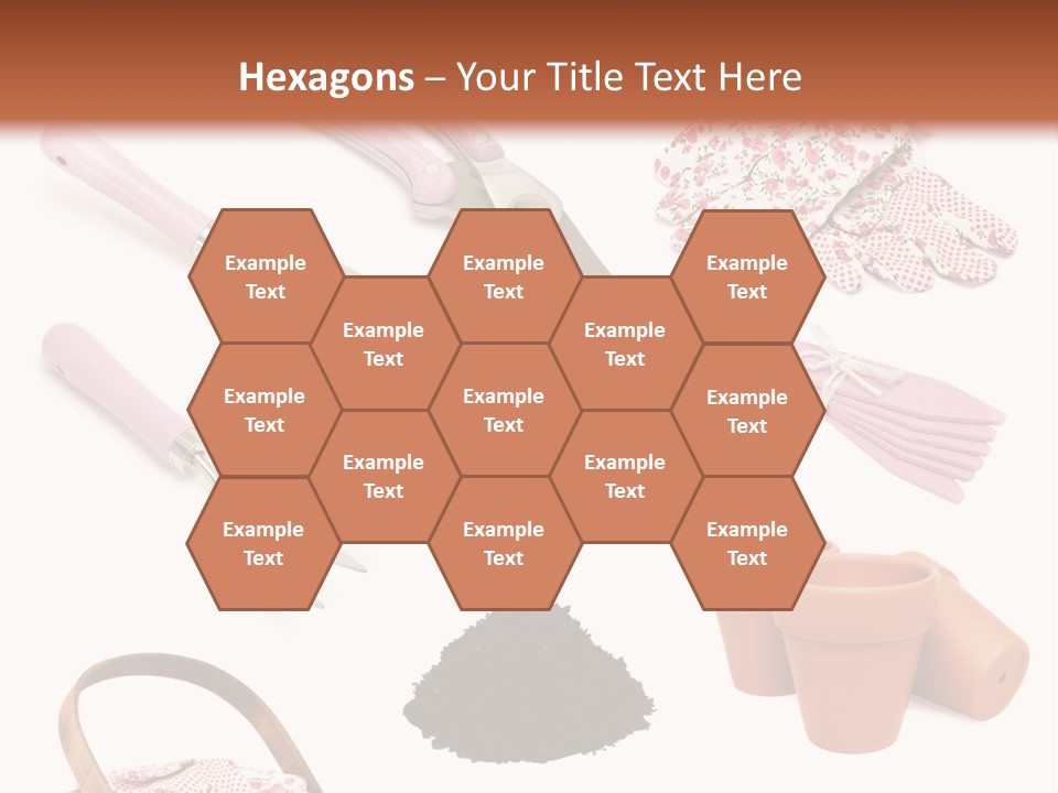 New Pots Compost PowerPoint Template