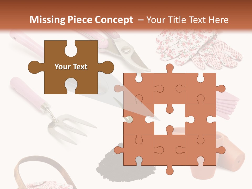 New Pots Compost PowerPoint Template