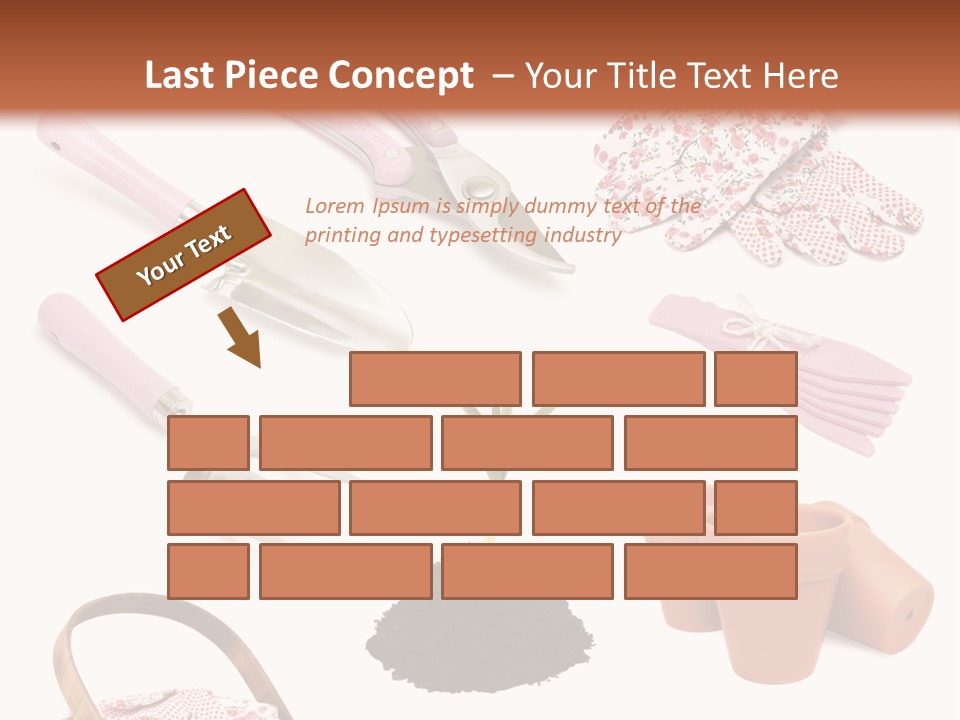 New Pots Compost PowerPoint Template