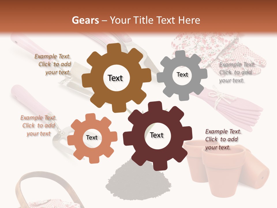 New Pots Compost PowerPoint Template