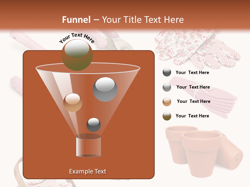 New Pots Compost PowerPoint Template