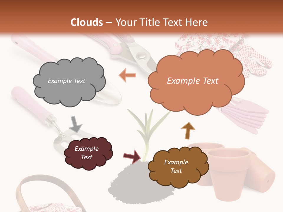 New Pots Compost PowerPoint Template