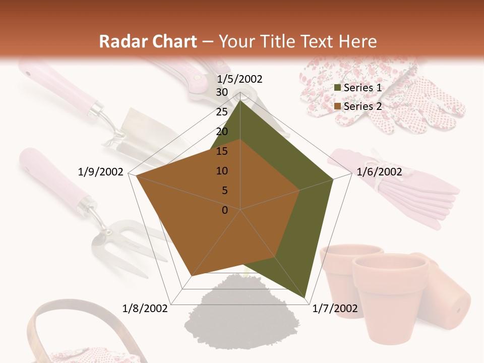 New Pots Compost PowerPoint Template