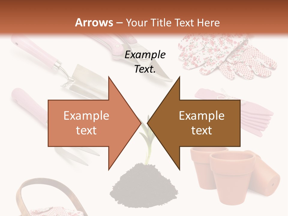 New Pots Compost PowerPoint Template