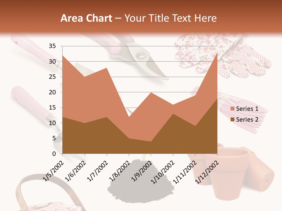 New Pots Compost PowerPoint Template