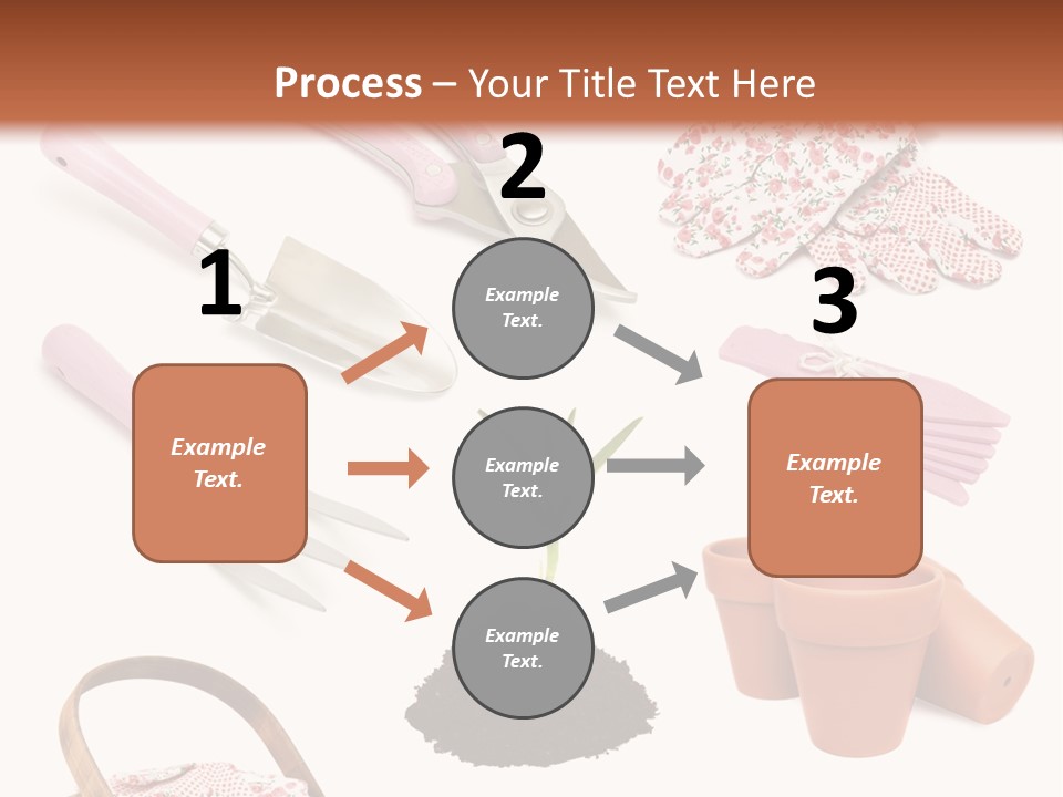 New Pots Compost PowerPoint Template